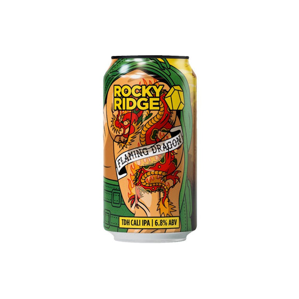 Rocky Ridge Flaming Dragon